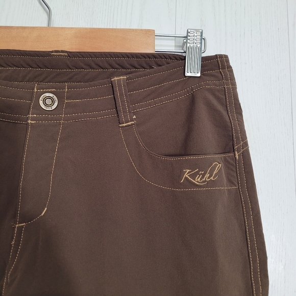 Kuhl Brown Shorts size 8 - Picture 3 of 8